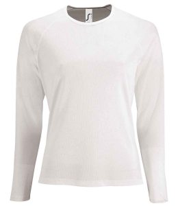 SOL'S Ladies Sporty Long Sleeve Performance T-Shirt