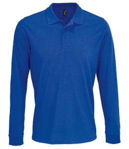 SOL'S Unisex Prime Long Sleeve Piqué Polo Shirt