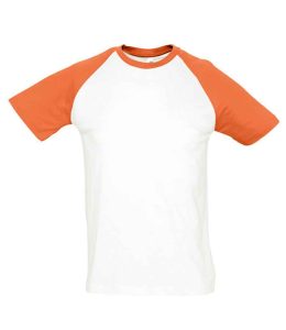 SOL'S Funky Contrast Baseball T-Shirt