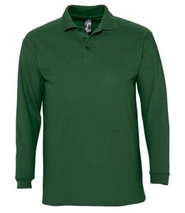 SOL'S Winter II Long Sleeve Cotton Piqué Polo Shirt