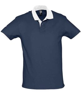 SOL'S Prince Contrast Cotton Piqué Polo Shirt