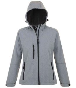 SOL'S Ladies Replay Hooded Soft Shell Jacket