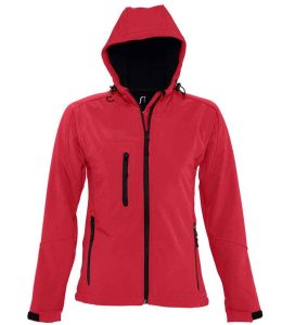 SOL'S Ladies Replay Hooded Soft Shell Jacket