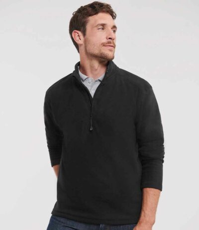 Image for Russell Zip Neck Micro Fleece