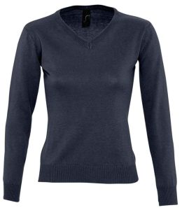 SOL'S Ladies Galaxy Cotton Acrylic V Neck Sweater