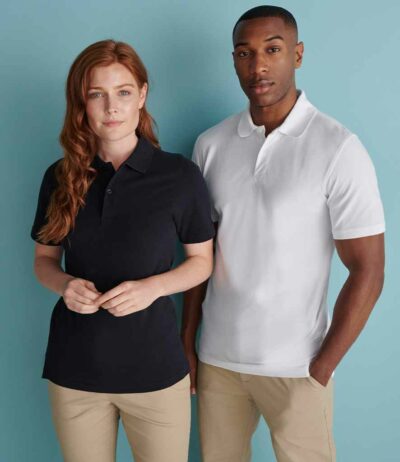 Image for Henbury Unisex Stretch Cotton Piqué Polo Shirt