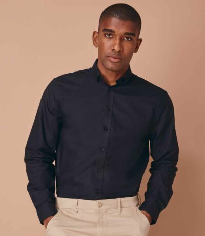 Image for Henbury Modern Long Sleeve Classic Fit Oxford Shirt