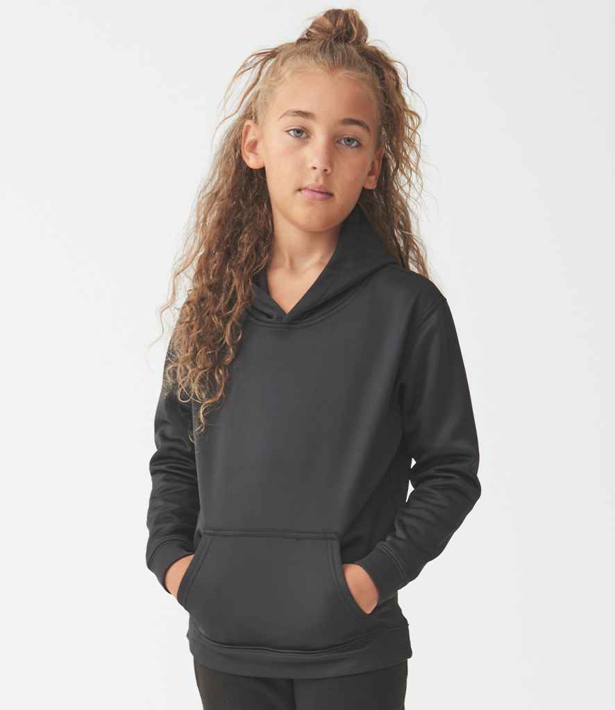 AWDis Kids Sports Polyester Hoodie - TEC Promotions