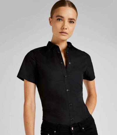 Image for Kustom Kit Ladies Short Sleeve Tailored Poplin Shirt