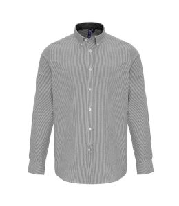 Premier Long Sleeve Striped Oxford Shirt