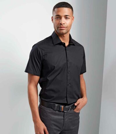 Image for Premier Short Sleeve Stretch Fit Poplin Shirt