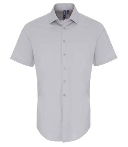 Premier Short Sleeve Stretch Fit Poplin Shirt