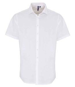 Premier Short Sleeve Stretch Fit Poplin Shirt