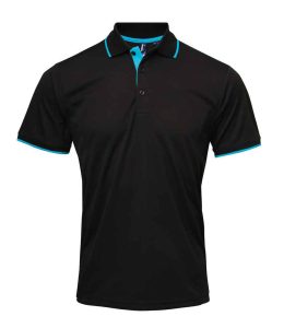 Premier Contrast Coolchecker® Piqué Polo Shirt