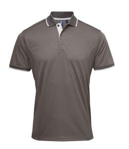 Premier Contrast Coolchecker® Piqué Polo Shirt