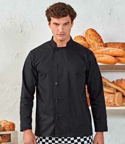 Image for Premier Essential Long Sleeve Chef’s Jacket