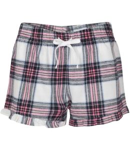 SF Ladies Tartan Frill Shorts