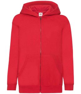 Fruit of the Loom Kids Classic Zip Hooded Sweatshirt