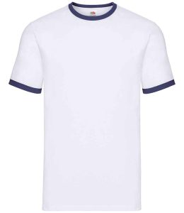 Fruit of the Loom Contrast Ringer T-Shirt