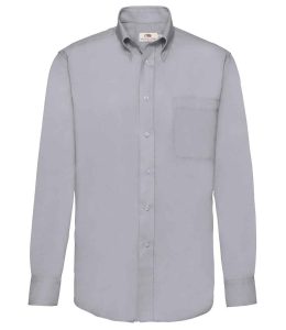 Fruit of the Loom Long Sleeve Oxford Shirt