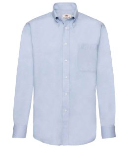 Fruit of the Loom Long Sleeve Oxford Shirt