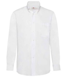 Fruit of the Loom Long Sleeve Oxford Shirt