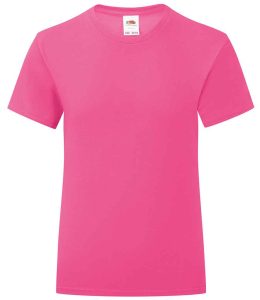 Fruit of the Loom Girls Iconic 150 T-Shirt