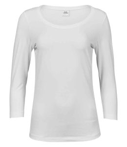 Tee Jays Ladies Stretch 3/4 Sleeve T-Shirt