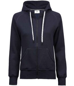 Tee Jays Ladies Fashion Zip Hooded Sweatshirt