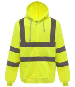 Yoko Hi-Vis Zip Hoodie