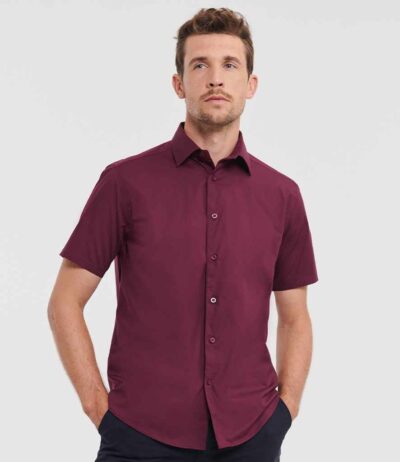 Image for Russell Collection Short Sleeve Easy Care Fitted Shirt