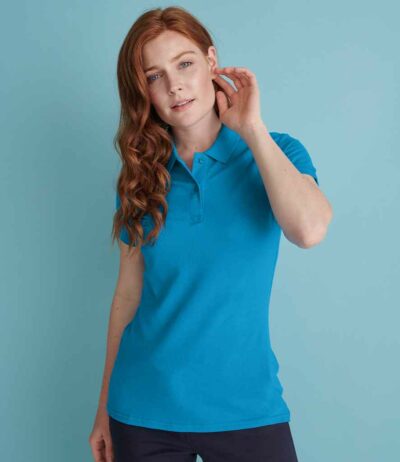 Image for Henbury Ladies Modern Fit Cotton Piqué Polo Shirt