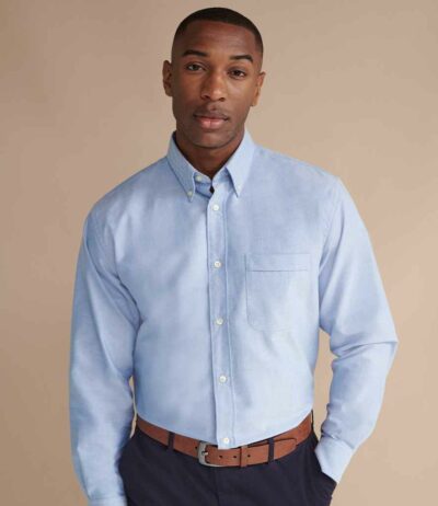 Image for Henbury Long Sleeve Classic Oxford Shirt