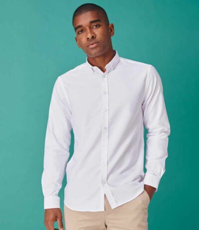 Image for Henbury Modern Long Sleeve Regular Fit Oxford Shirt