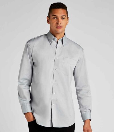 Image for Kustom Kit Premium Long Sleeve Classic Fit Oxford Shirt