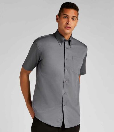 Image for Kustom Kit Premium Short Sleeve Classic Fit Oxford Shirt