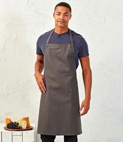 Image for Premier Recycled and Fairtrade Organic Bib Apron
