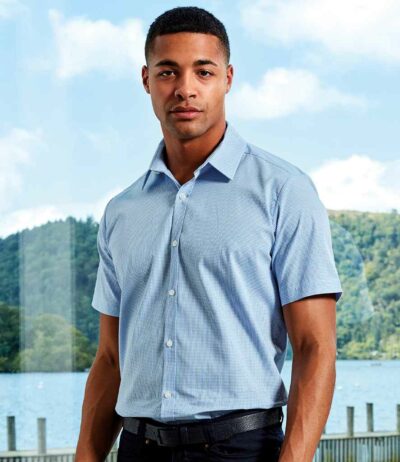 Image for Premier Gingham Short Sleeve Shirt