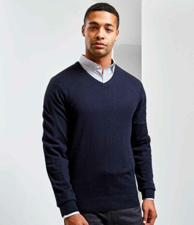 Image for Premier Essential Acrylic V Neck Sweater