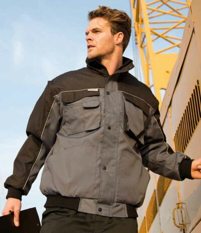 Image for Result Work-Guard Zip Sleeve Heavy Duty Jacket