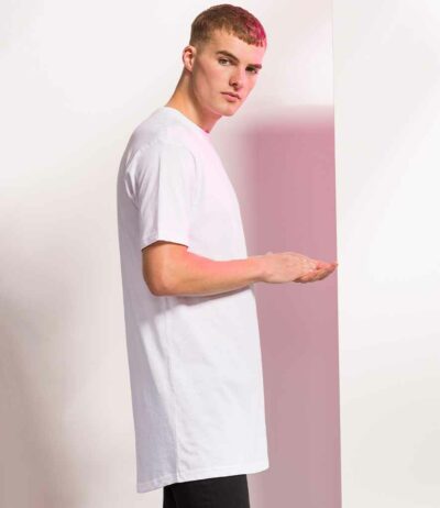 Image for SF Men Longline Dipped Hem T-Shirt