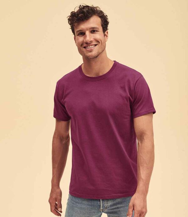Maroon Fruit of the Loom Value T-Shirt